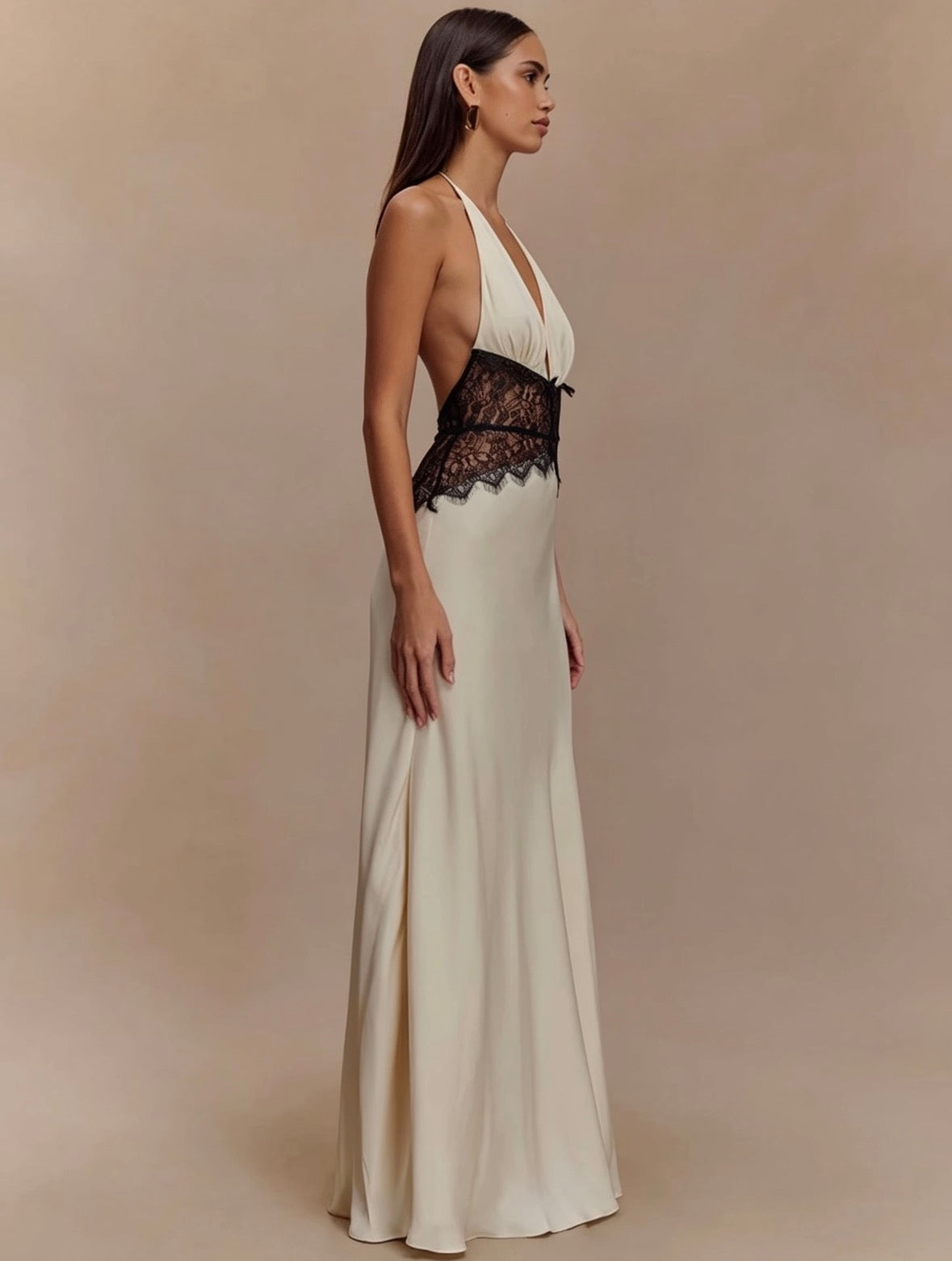Élodie Backless Maxi Dress