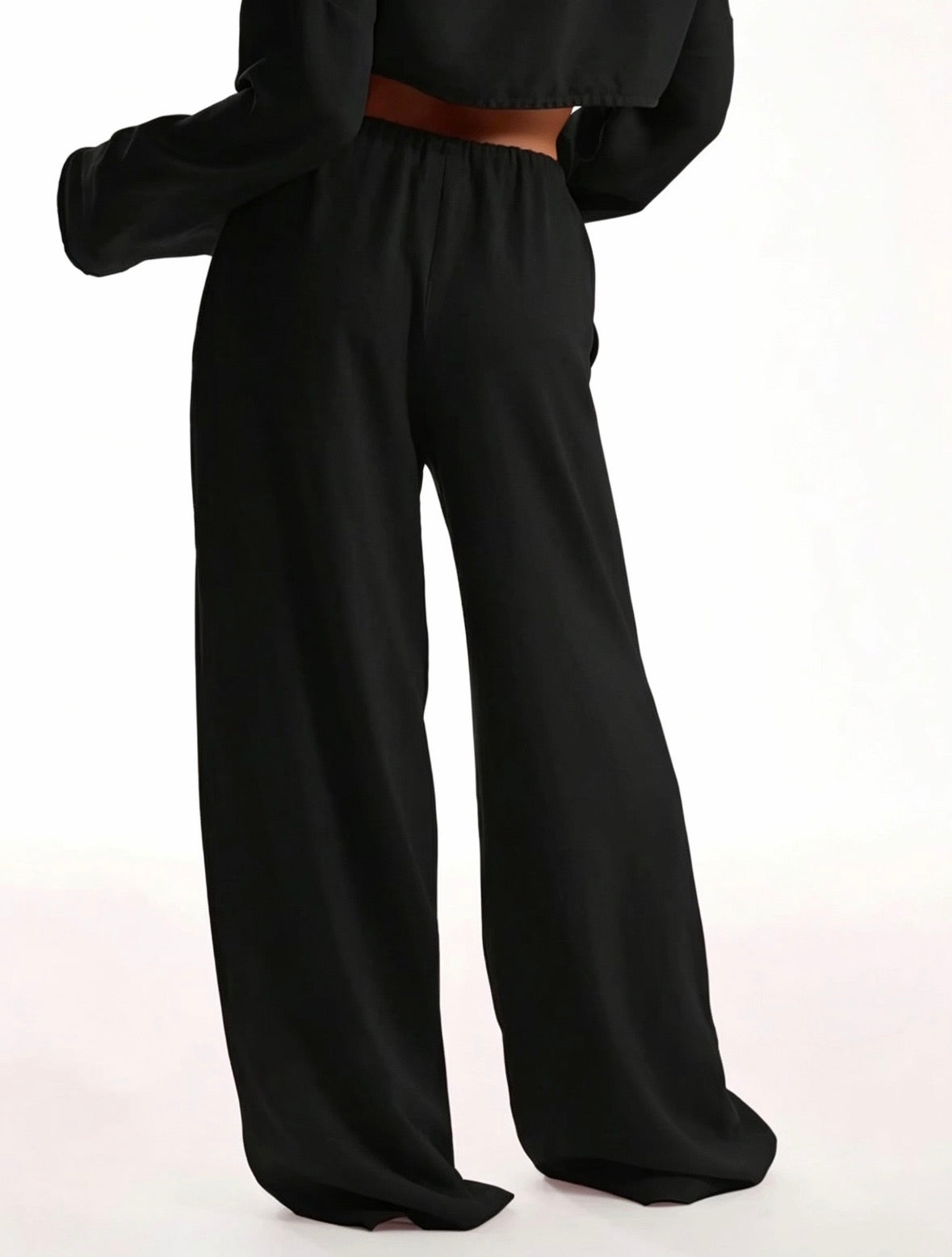 The Essential Wide-Leg Trousers — Available in White & Black