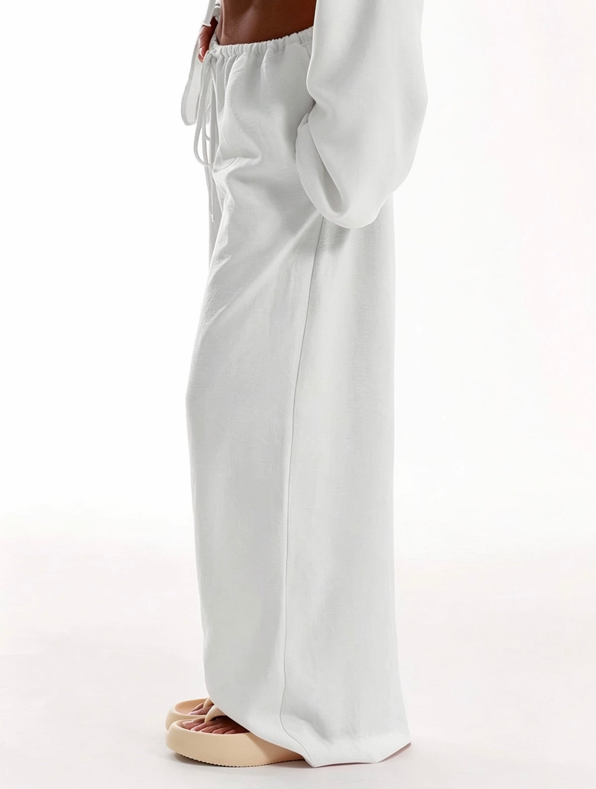 The Essential Wide-Leg Trousers — Available in White & Black