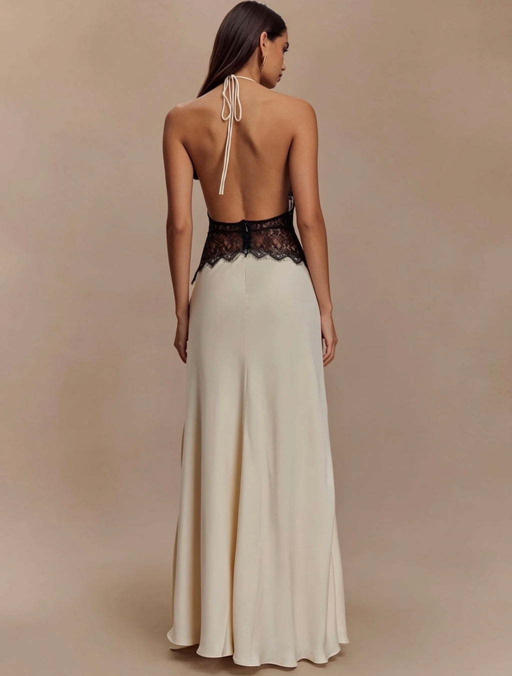 Élodie Backless Maxi Dress