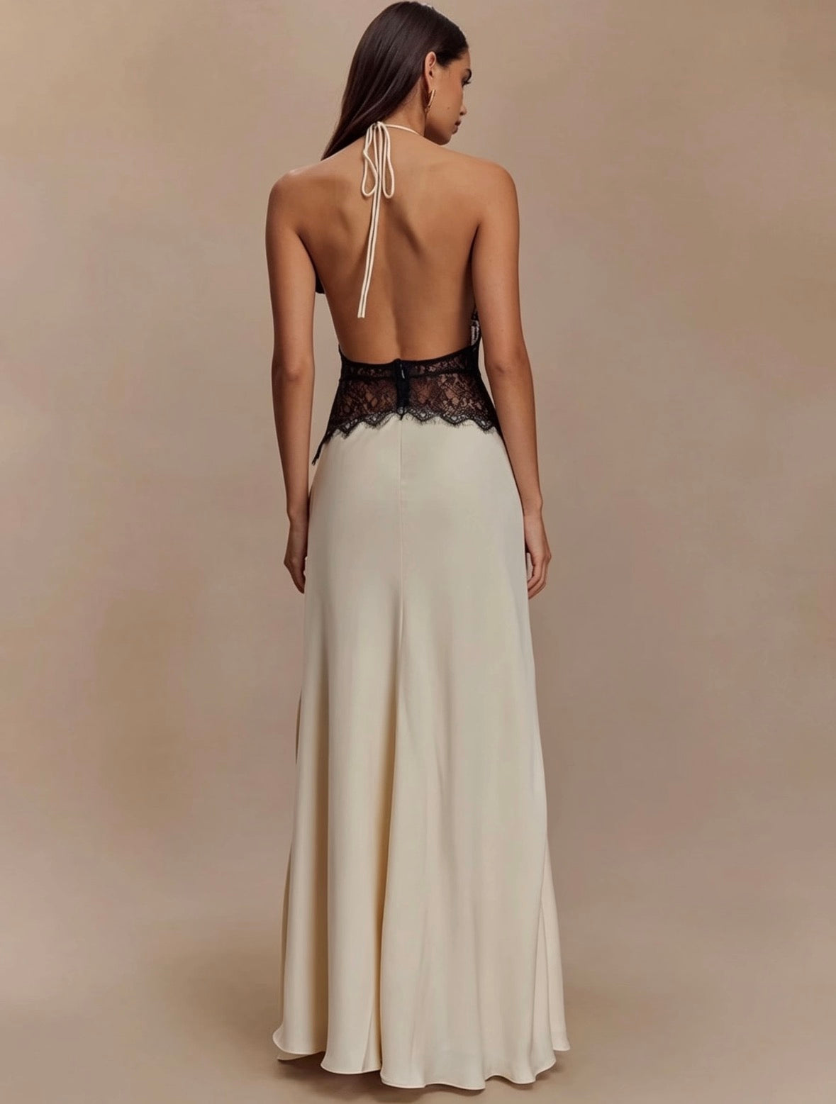 Élodie Backless Maxi Dress